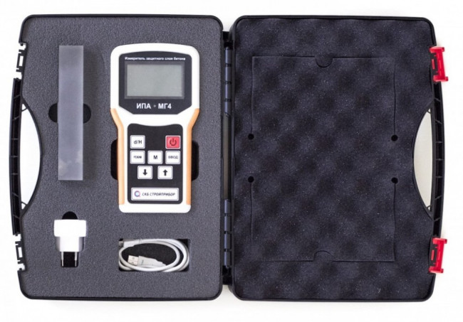 Измеритель защитного слоя бетона ИПА-МГ4