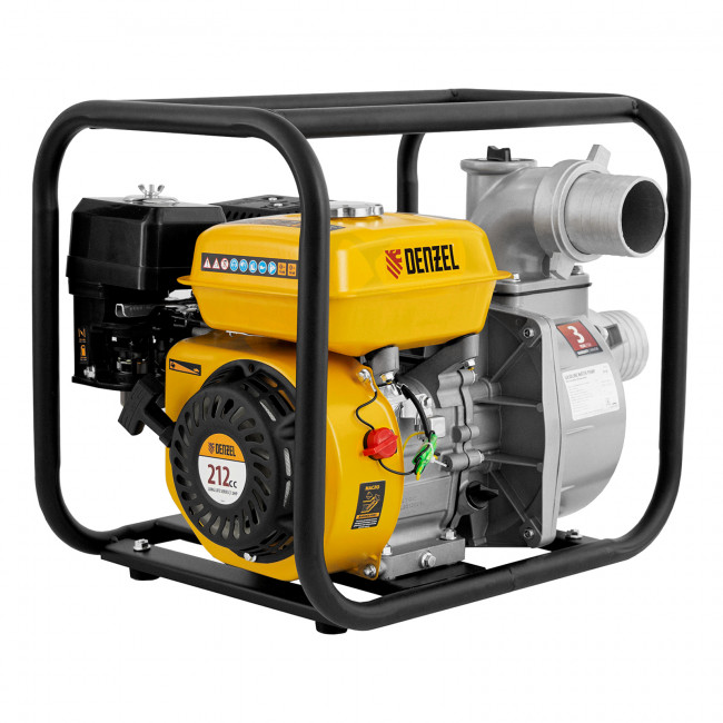 Мотопомпа бензиновая для чистой воды PX-80 Denzel Мотопомпа бензиновая для чистой воды PX-80 Denzel