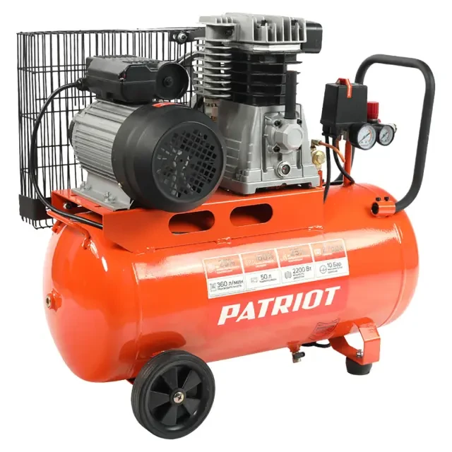Компрессор поршневой ременной Patriot PTR 50-360I