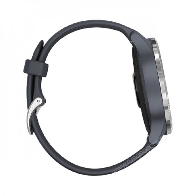Часы Garmin Venu синий гранит с серебристым безелем